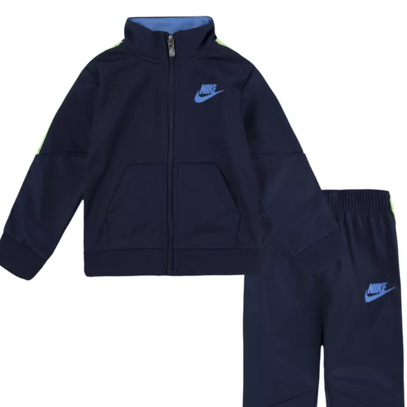 Nike Lightweight Futura Taping Tricot Jacket & Jogger 18 Month NWT - Picture 1 of 6